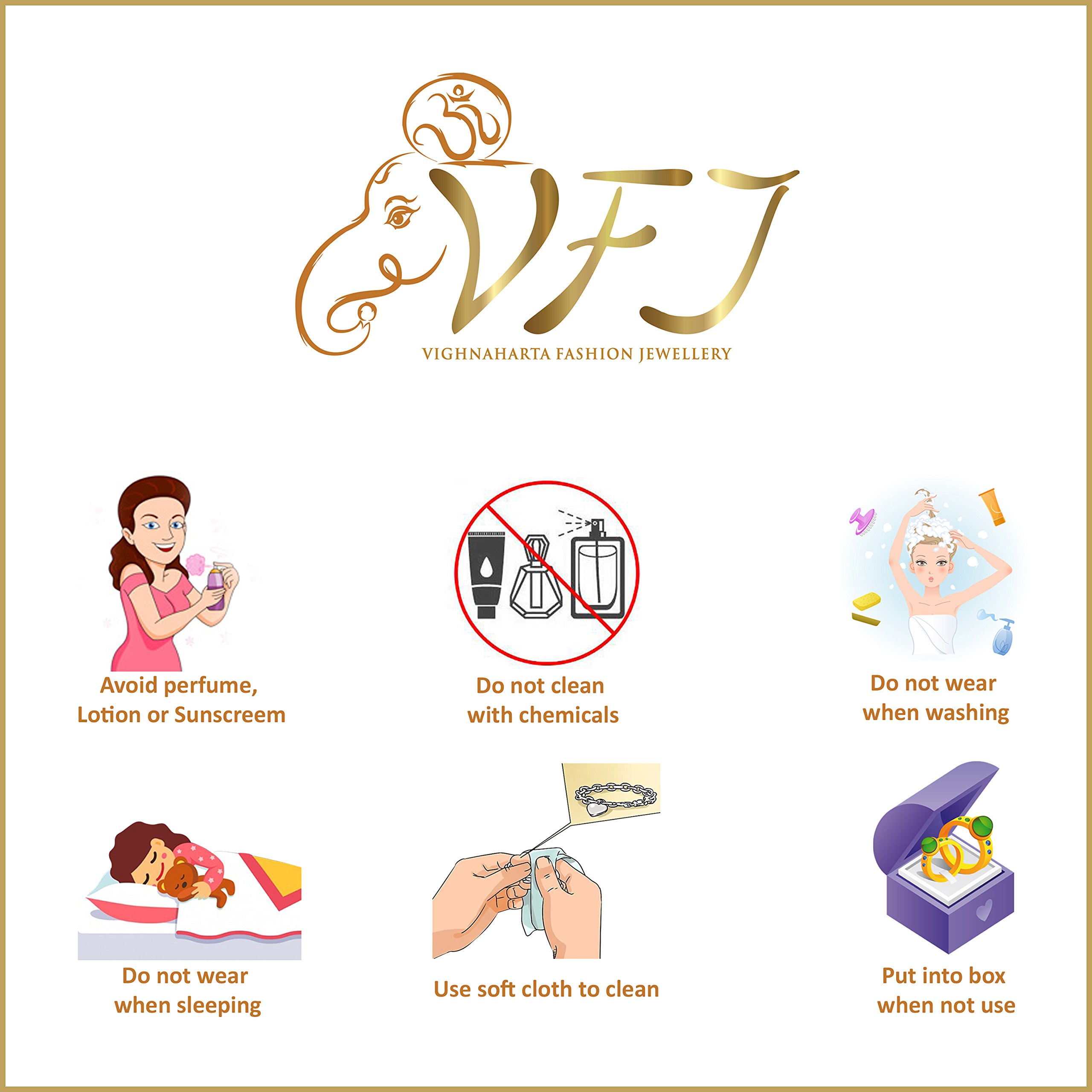 Vighnaharta Golden Moti Pearls Nose Pin - Gold Plated Alloy Nose Ring Set of 2 - Valentine's Day Gift for Her/Him - Elegant Indian Jewelry for Weddings, Parties & Festive Occasions [VFJ1095-1113NTH-Press-Red]