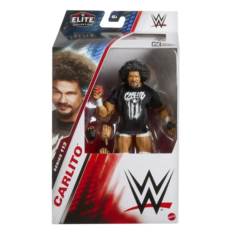 Carlito WWE Elite Collection Series 113 Action Figure - Authentic Wrestling Toy for Collectors & Fans - Perfect for Display, Play & WWE Themed Parties
