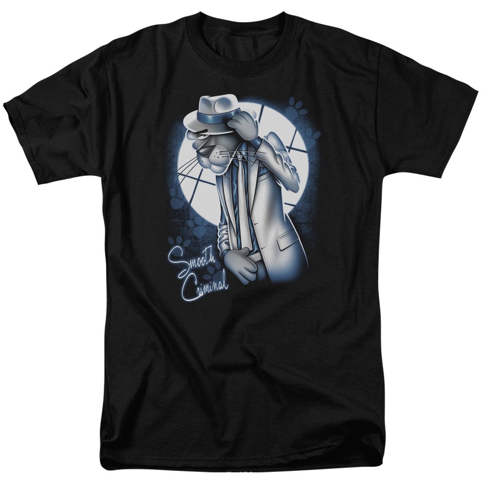 Pink Panther Smooth Criminal Unisex T-Shirt for Men & Women - Casual Wear, Cosplay, and Pop Culture Fashion
