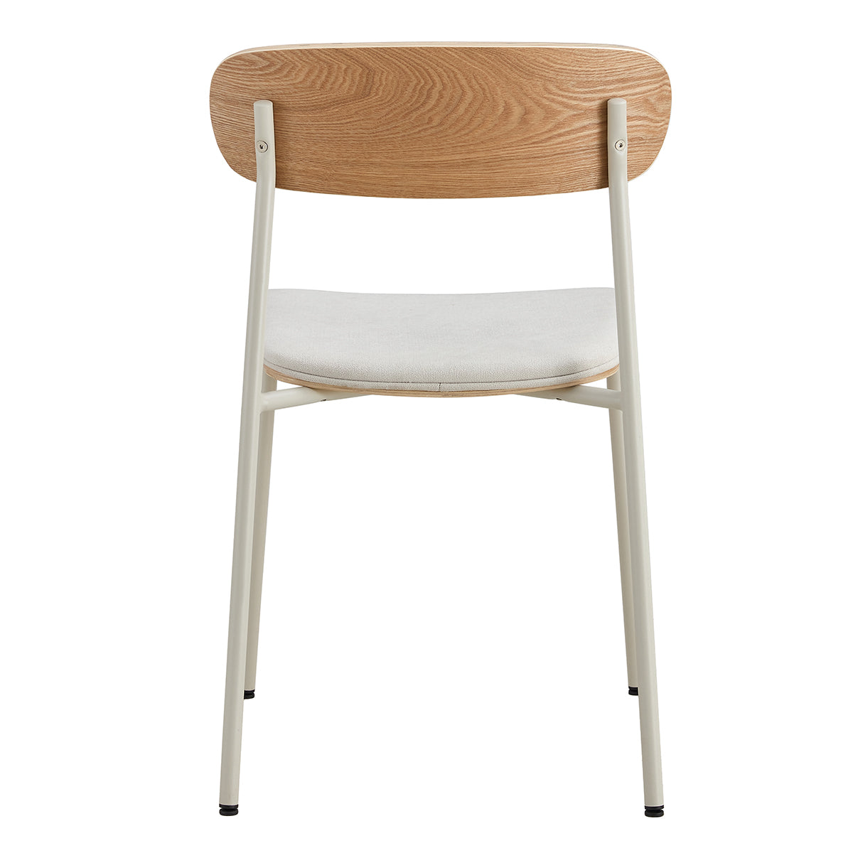 Modern Cove Fabric Dining Chairs (Set of 2) - Comfortable Upholstered Kitchen & Dining Room Chairs for Home, Restaurant, and Cafe Use