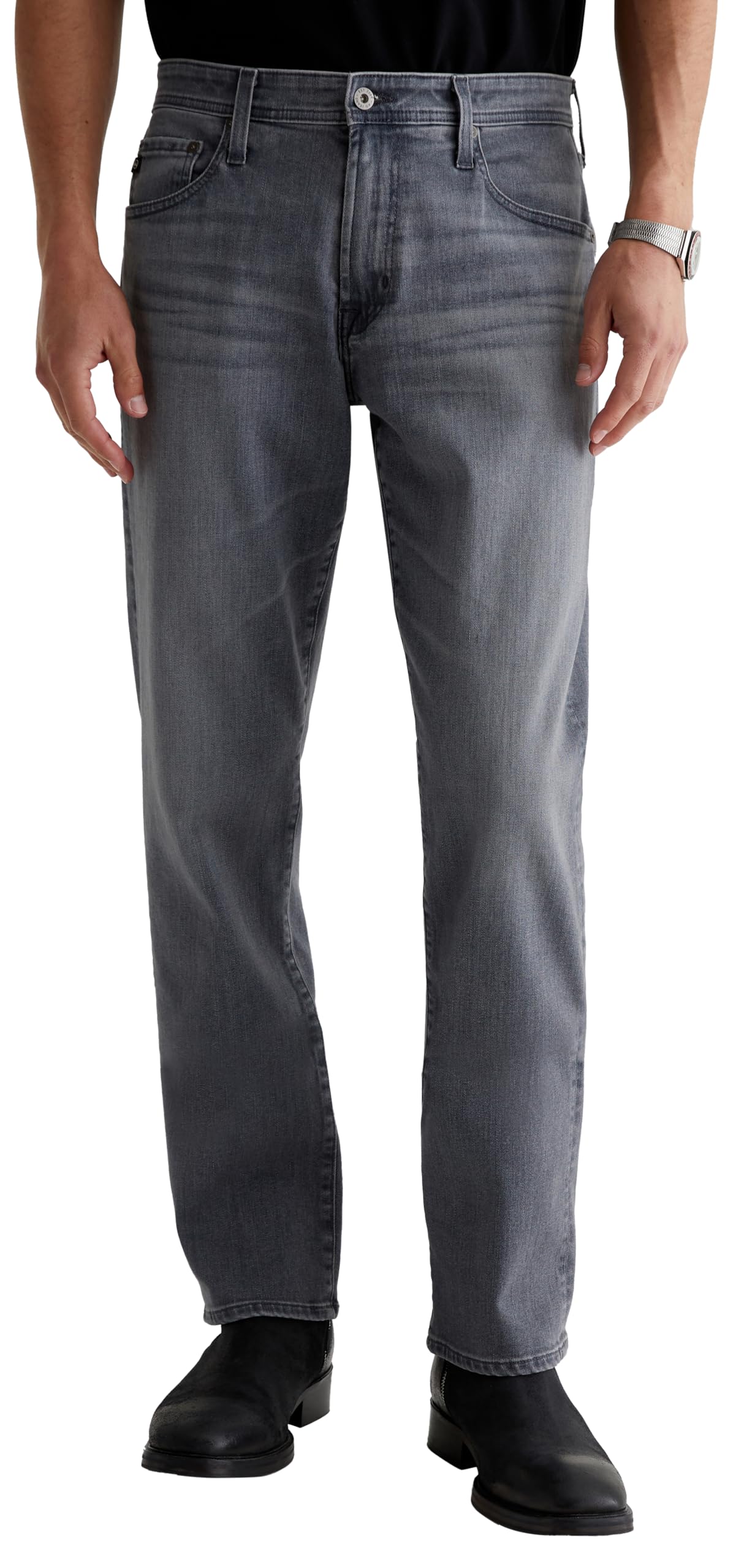 Premium Men's Graduation Tailored Slim Fit Jeans - Comfortable & Stylish for Commencement, Job Interviews & Formal Events