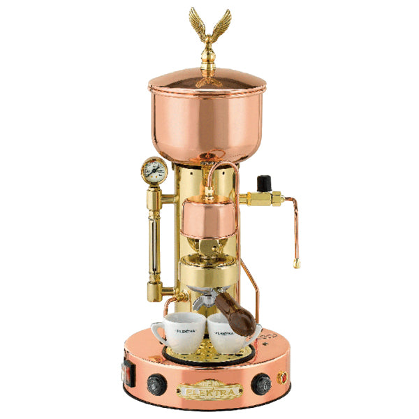 Elektra Micro Casa Semi-Automatic Espresso Machine - Premium Home Coffee Maker for Barista-Quality Espresso & Cappuccino | Perfect for Small Kitchens & Coffee Enthusiasts