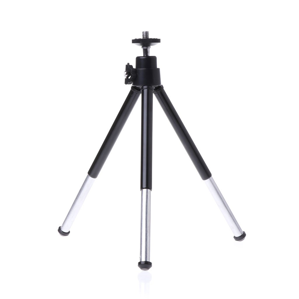 Universal Mini Portable Tripod Stand with Handheld Stabilizer for Camera & Camcorder - Perfect for Vlogging, Travel Photography, and Live Streaming