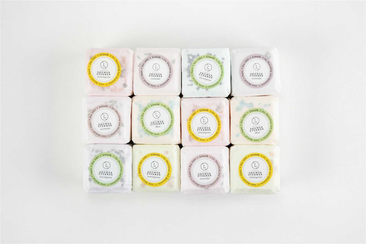 12 Large Aromatherapy Shower Steamers Gift Set - Relaxing Lavender & Eucalyptus Scented Bath Bombs for Stress Relief & Self Care - Perfect Spa Gift for Women, Men, Couples