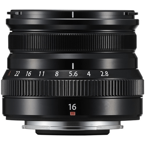 FUJIFILM XF 16mm f/2.8 R WR Prime Lens for Fuji X Series Cameras - Compact & Weather-Resistant Black Lens - Perfect for Street Photography & Travel