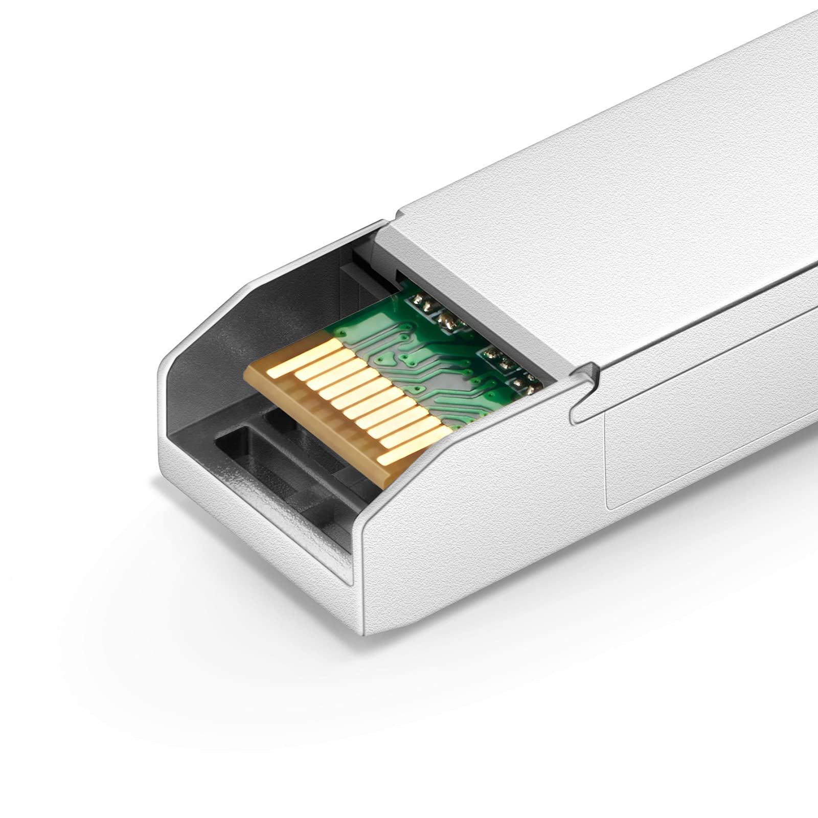 10G SFP+ Module, 10GBASE-ZR LC Single-Mode Fiber SMF 1550nm, 80km - 10Gb Gigabit Ethernet SFP+ Transceiver with DDM - Compatible with Cisco SFP-10G-ZR, Ubiquiti, Netgear, Mikrotik, D-Link, Broadcom - Ideal for High-Speed Data Centers, Enterprise Networks & Telecom Applications