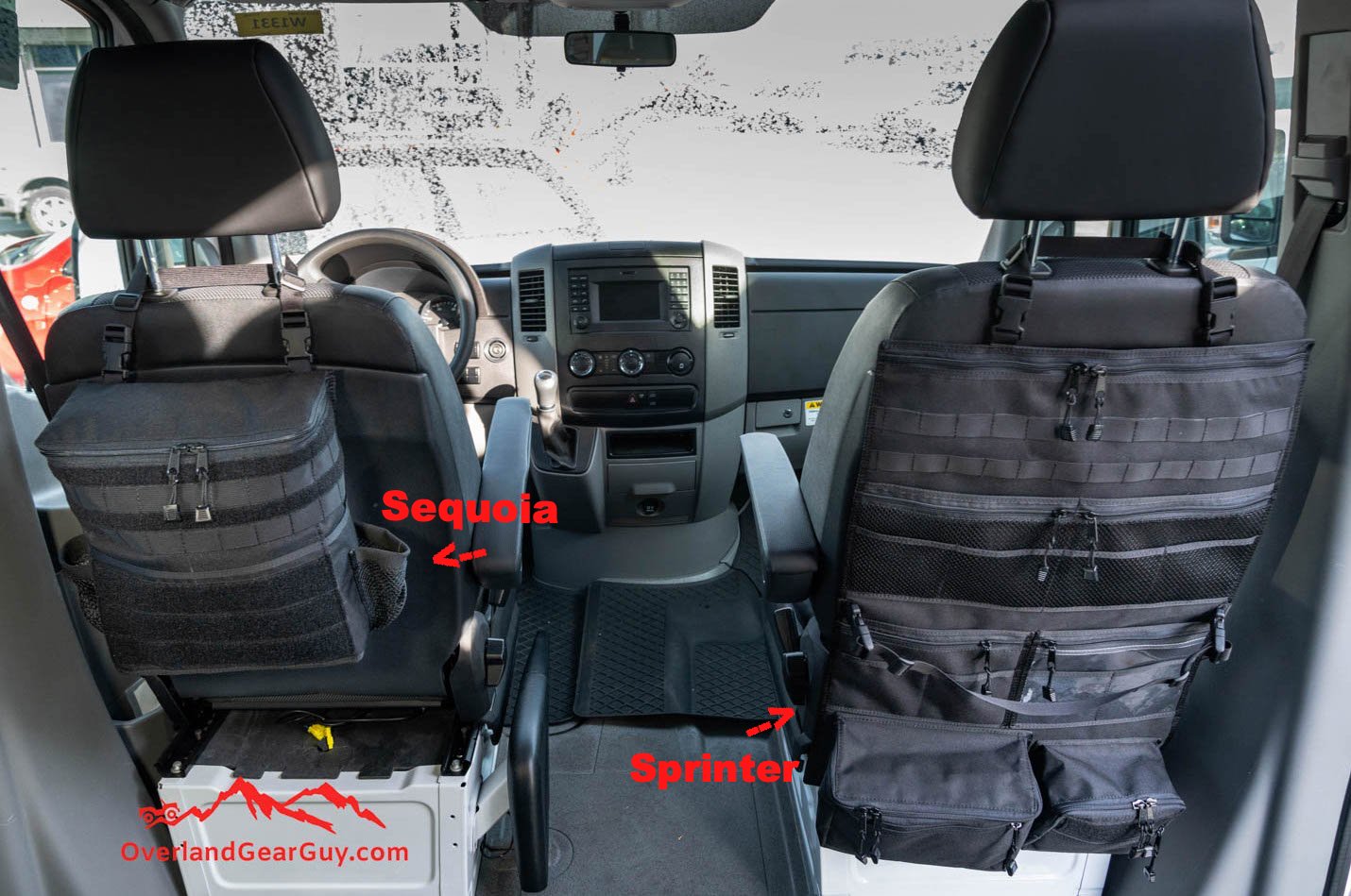 Adventure Ready 1 Seat Organizer - Car Backseat Storage Organizer with Multiple Pockets for Road Trips, Travel & Daily Commute