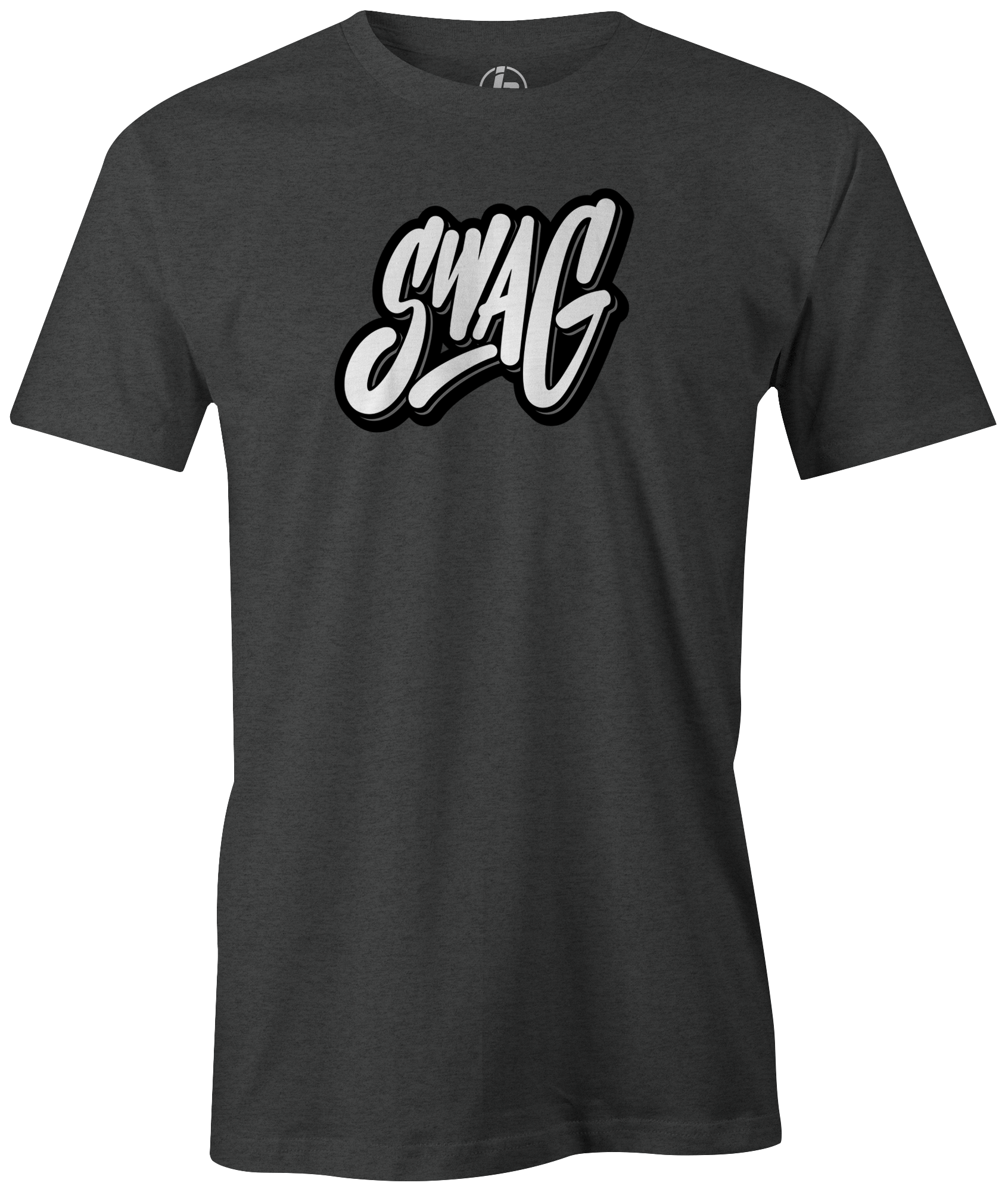 Swag Logo Bowling Ball Graphic Tee Shirt - Cool Bowler T-Shirt for Men & Women - Perfect for Bowling Nights, Casual Outfits and Sports Events
