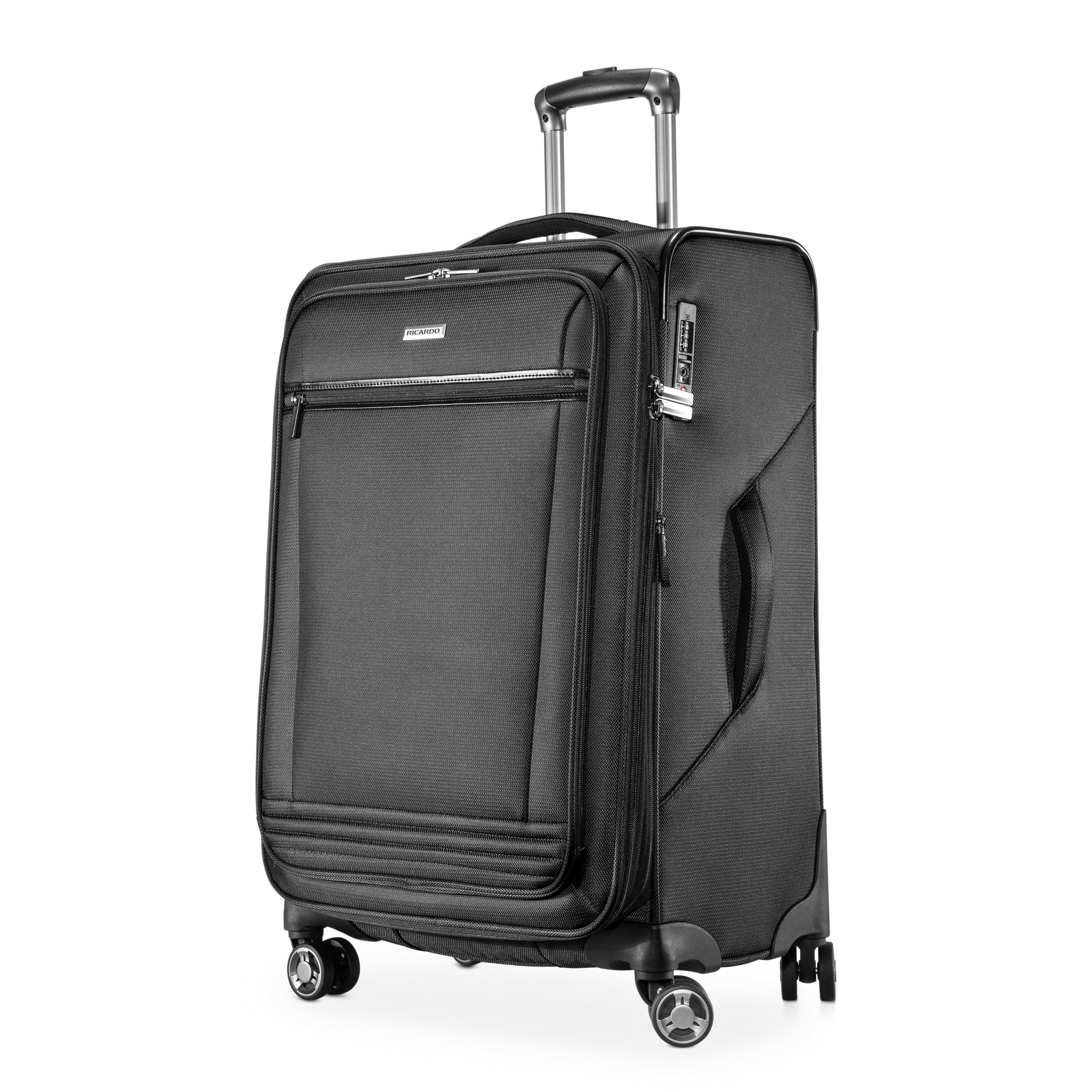 Ricardo Beverly Hills Avalon Spinner 3-Piece Luggage Set - Lightweight Expandable Suitcase with 360° Wheels for Travel, Business Trips & Family Vacations