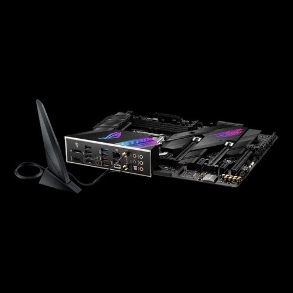 ASUS ROG STRIX Z490-E Gaming Motherboard - Intel Z490 ATX, LGA 1200 Socket, WiFi 6, 2.5G LAN, PCIe 3.0, Aura Sync RGB - Perfect for High-Performance Gaming PCs and Streaming Setups
