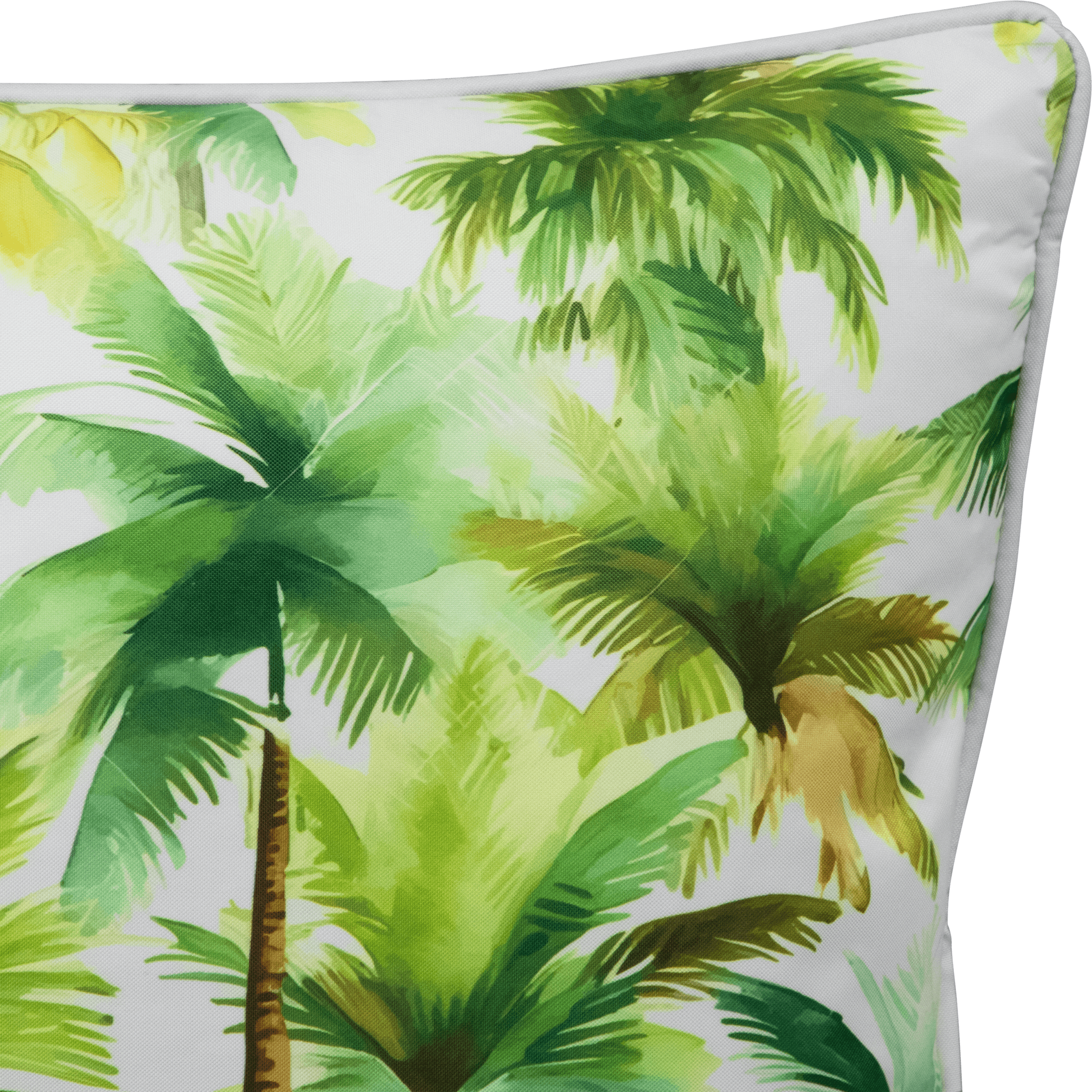 Bondi Aloha 45 x 45 cm Waterproof Outdoor Cushion with Piping - Perfect for Patio, Poolside & Garden Furniture