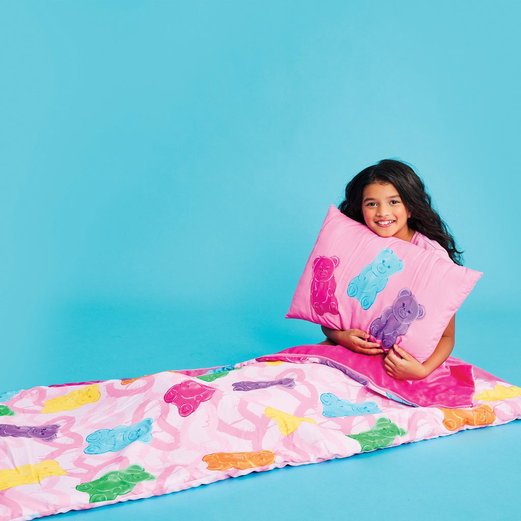 Iscream Sleeping Bag Set for Adults & Kids - Lightweight, Waterproof & Portable - Perfect for Camping, Hiking, Travel & Outdoor Adventures (Assorted Styles)