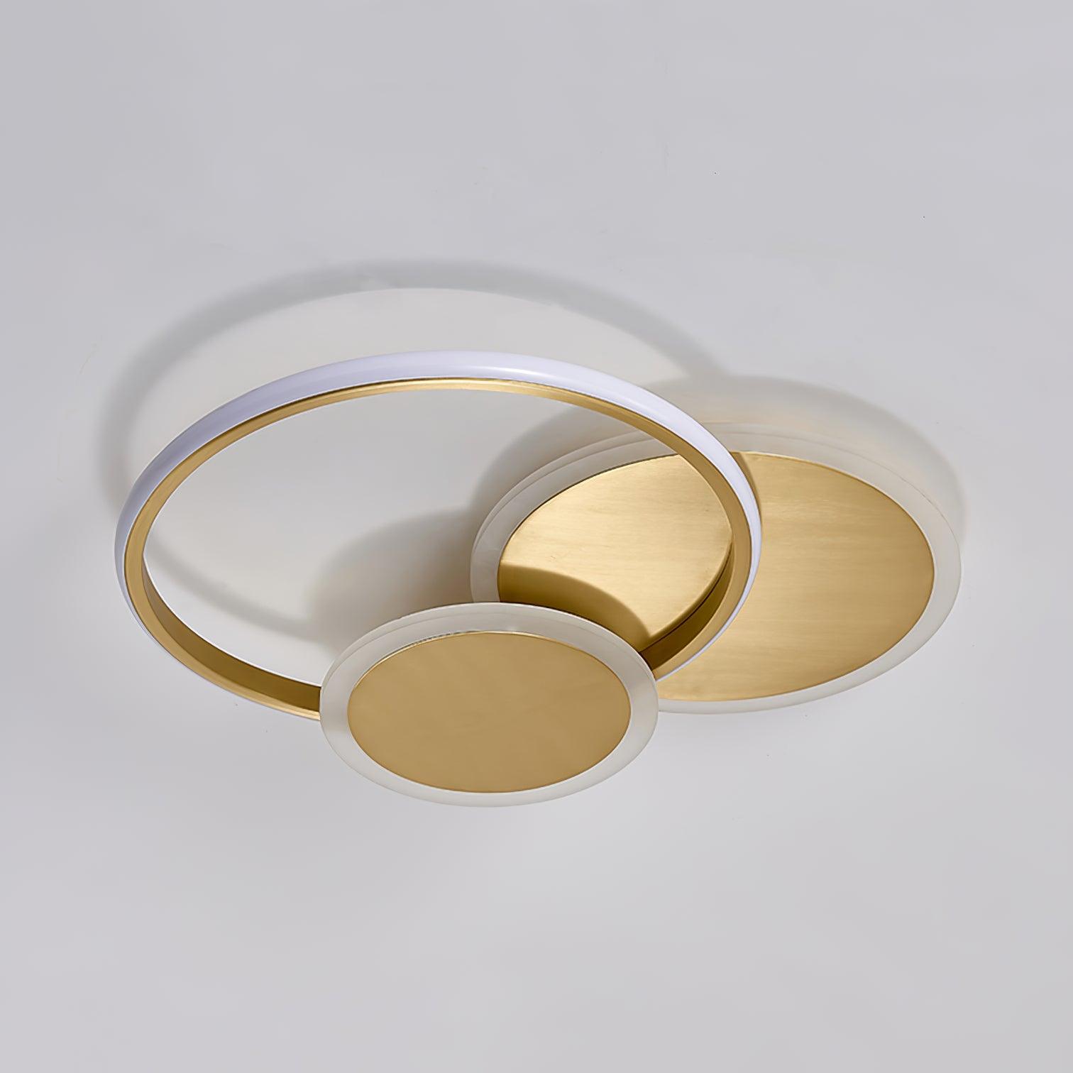 Modern LED Ceiling Light with Circle Design - Energy Efficient Dimmable Fixture for Living Room, Bedroom & Kitchen Lighting