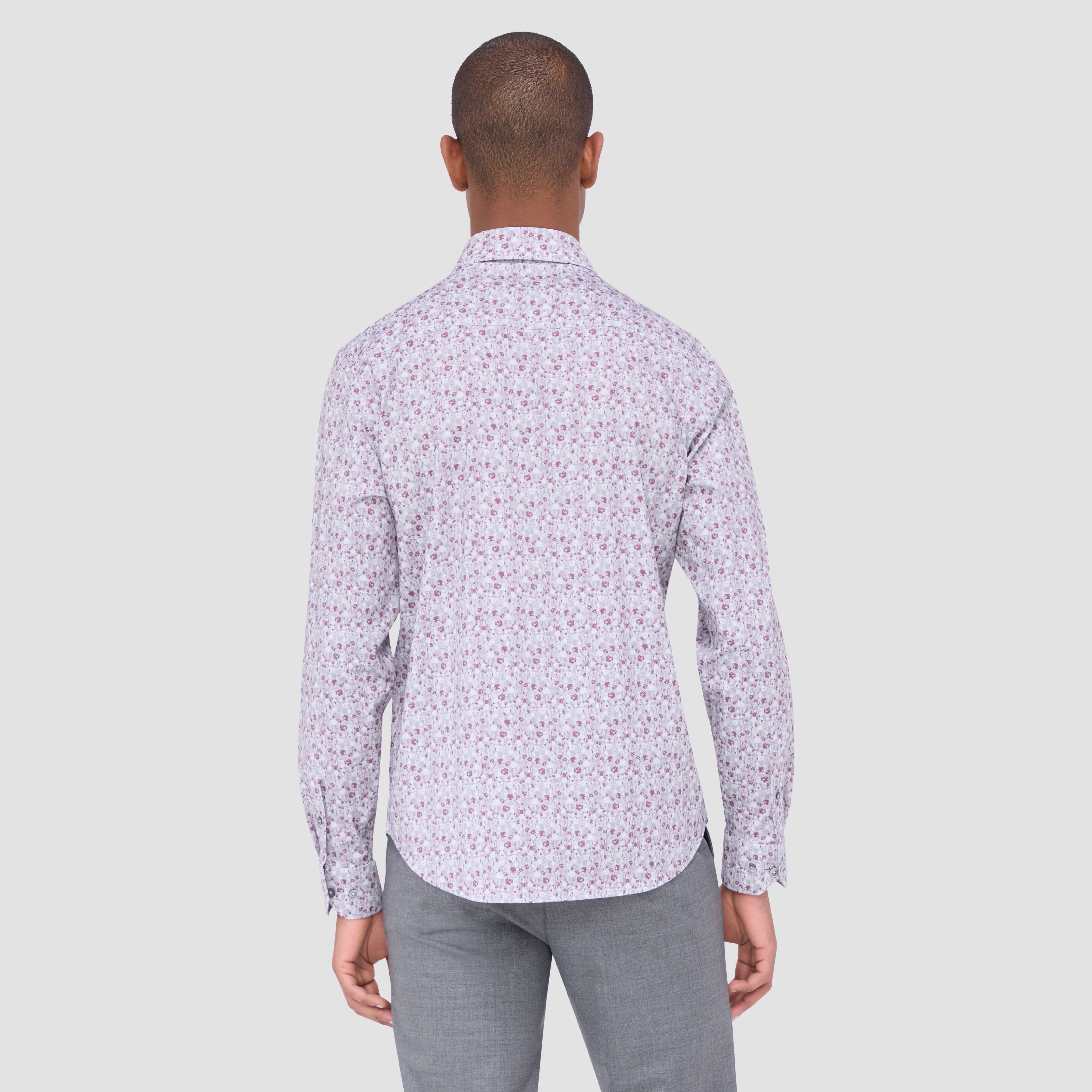 James Floral Print Cotton Shirt for Men - Soft & Breathable Casual Button Down - Perfect for Summer Outings, Date Nights & Office Wear