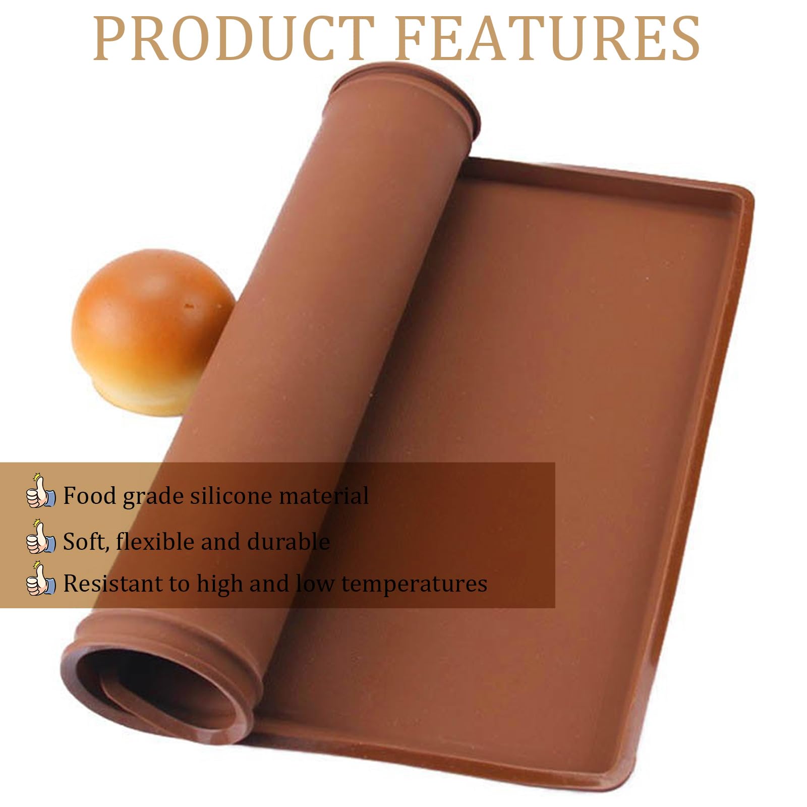 6PCS Non-Stick Silicone Dehydrator Trays 12