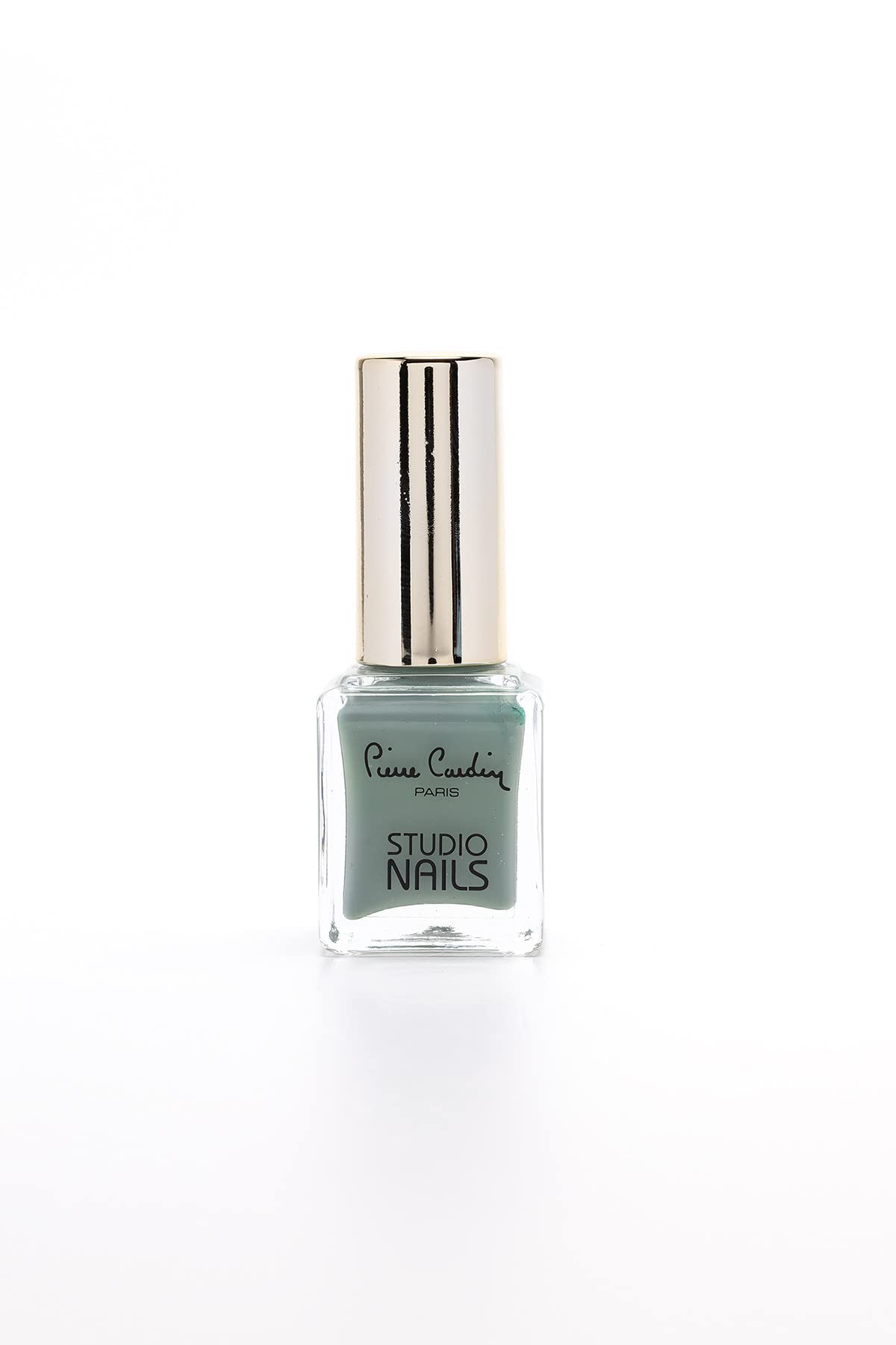 Pierre Cardin Paris Long Lasting Nail Polish - 7 Days Wear, Stone Green, Mineral Oil-Free & Chip Resistant - Perfect for Salon, Home Manicures & Special Occasions