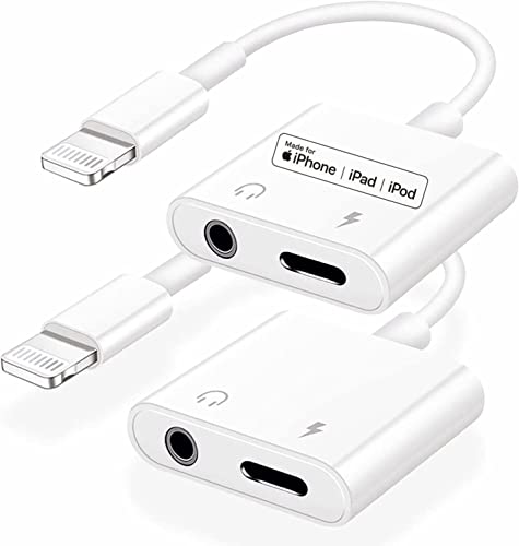 3.5mm Audio + Lightning Charge（2Pack）