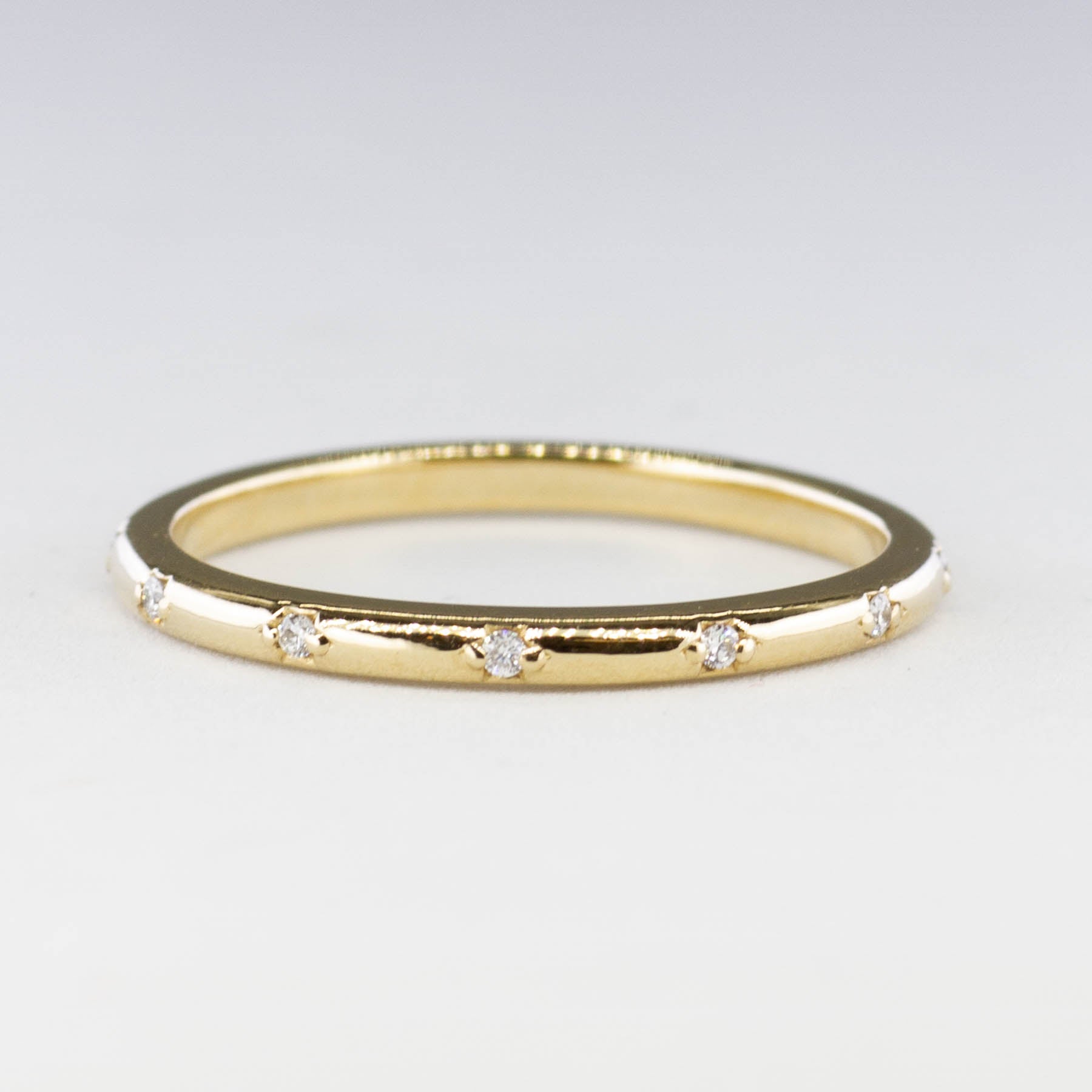100 Ways Simple Diamond Eternity Band Ring - 14K Gold/Platinum Wedding Band for Women - Perfect for Anniversary, Engagement & Everyday Elegance