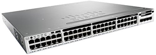 Refurbished Cisco WS-C3850-48U-L Catalyst 3850 48-Port UPOE Network Switch - Gigabit Ethernet, PoE+ Support for Office & Data Center Networking