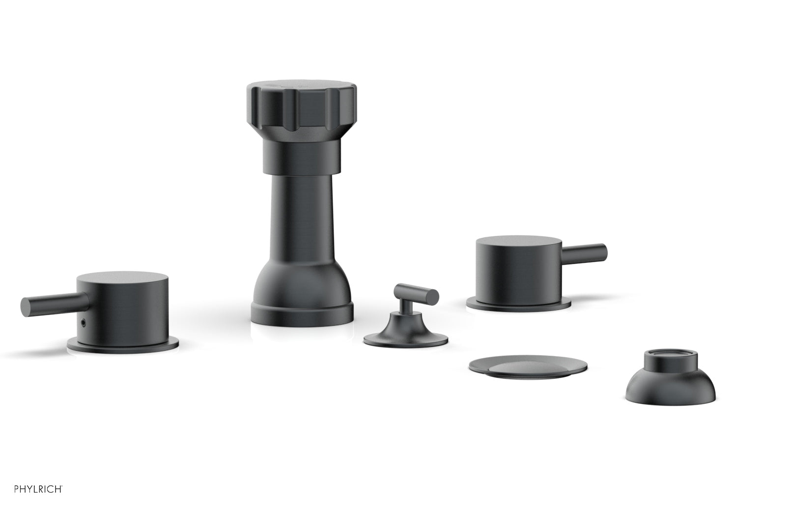 Premium BASIC II 4-Hole Bidet Faucet Set with Lever Handles - 230 63 Series - Perfect for Modern Bathroom Renovations & Hygienic Upgrades