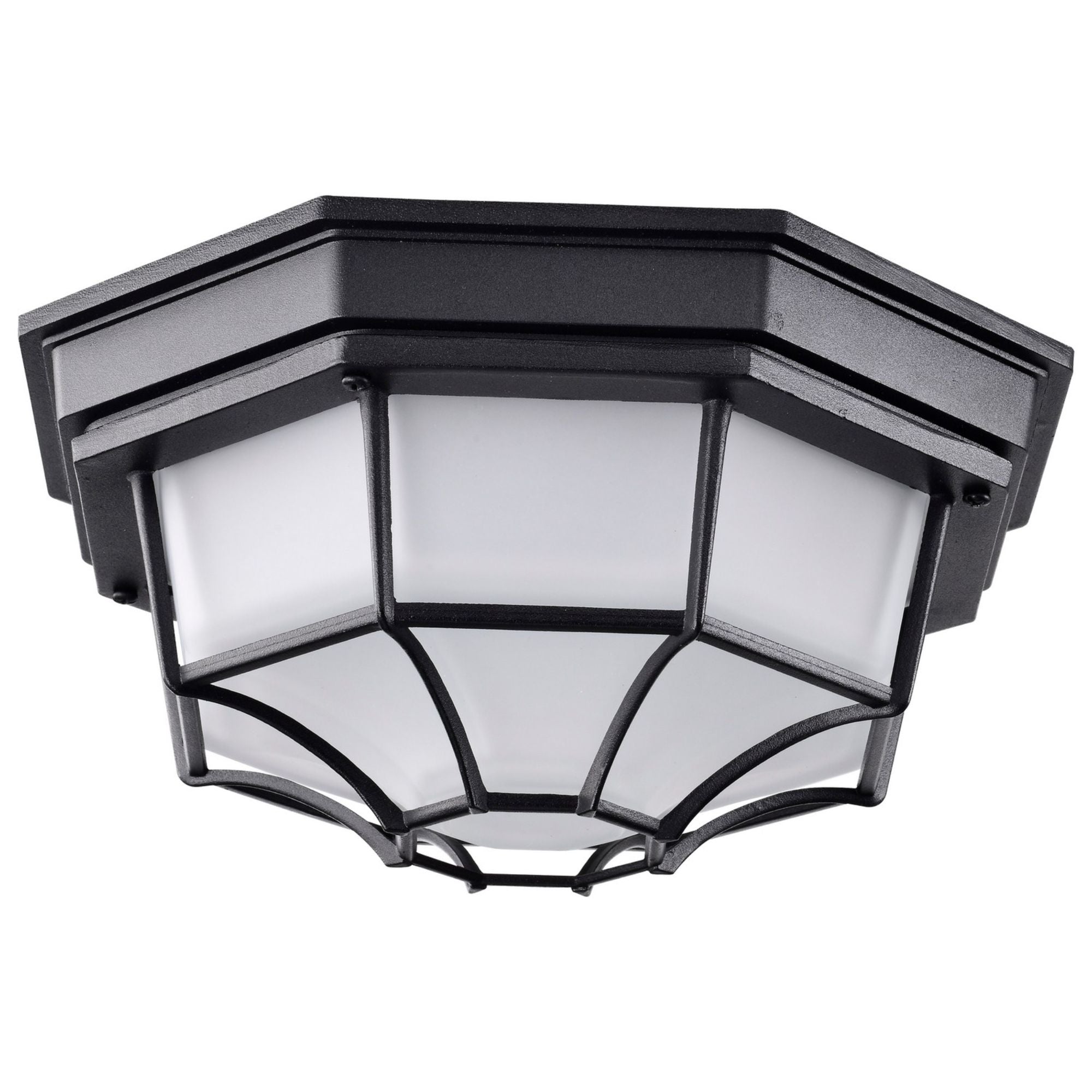 11 LED Spider Cage Light Fixture 3000K Warm White - Dimmable Ceiling Light for Basement, Garage, Workshop & Industrial Spaces