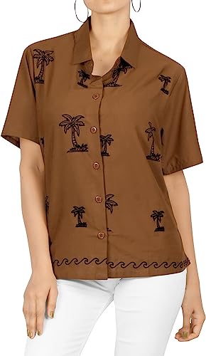 Brown Embroidery