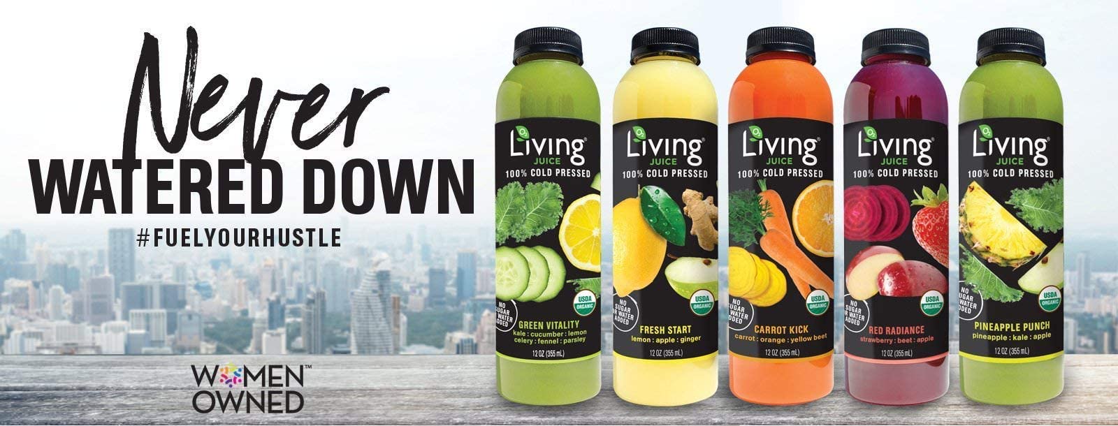 O2 Living Cold Pressed Juice Fresh Start – Low-Calorie Detox Drink with 4 Vegetable Servings per Bottle | Fresh Fruits & Vegetable Juice | Vitamin-Packed Juice Cleanse – 12 Pack (12oz) | Perfect for Weight Loss, Detox & Healthy Lifestyle