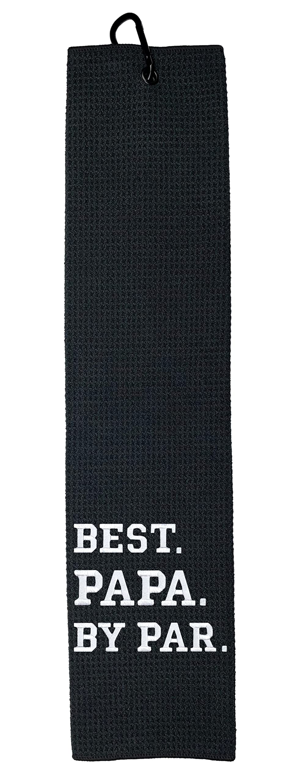 Wolf Golf Towels for Men | Premium Embroidered Funny Golf Accessories | Best Golf Gift for Dad & Golfers | Perfect for Course, Practice & Tournaments