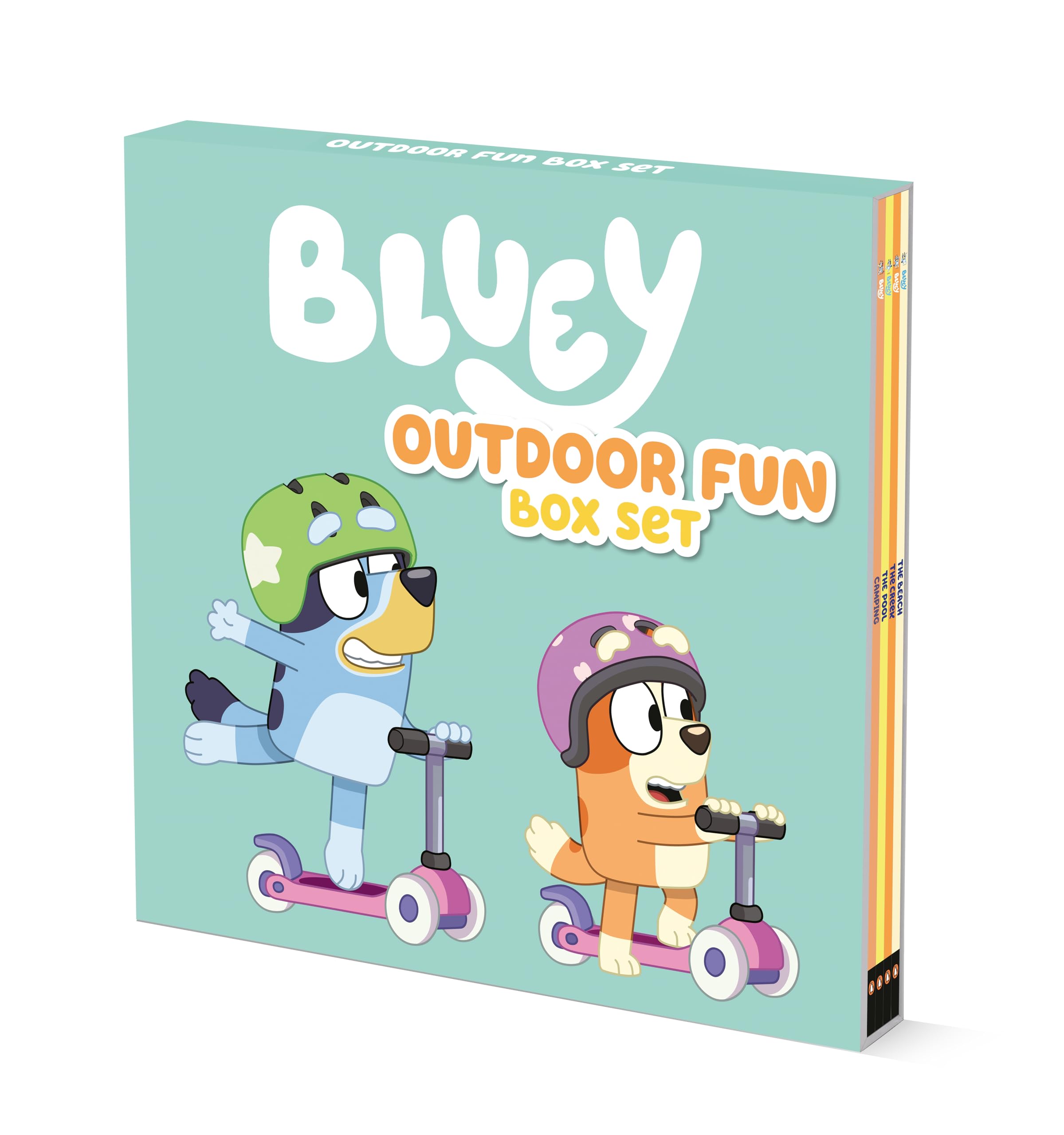 Bluey Outdoor Fun Box Set - Kids Playtime Adventure Toys for Backyard & Park Activities | Perfect for Family Outdoor Games & Picnics