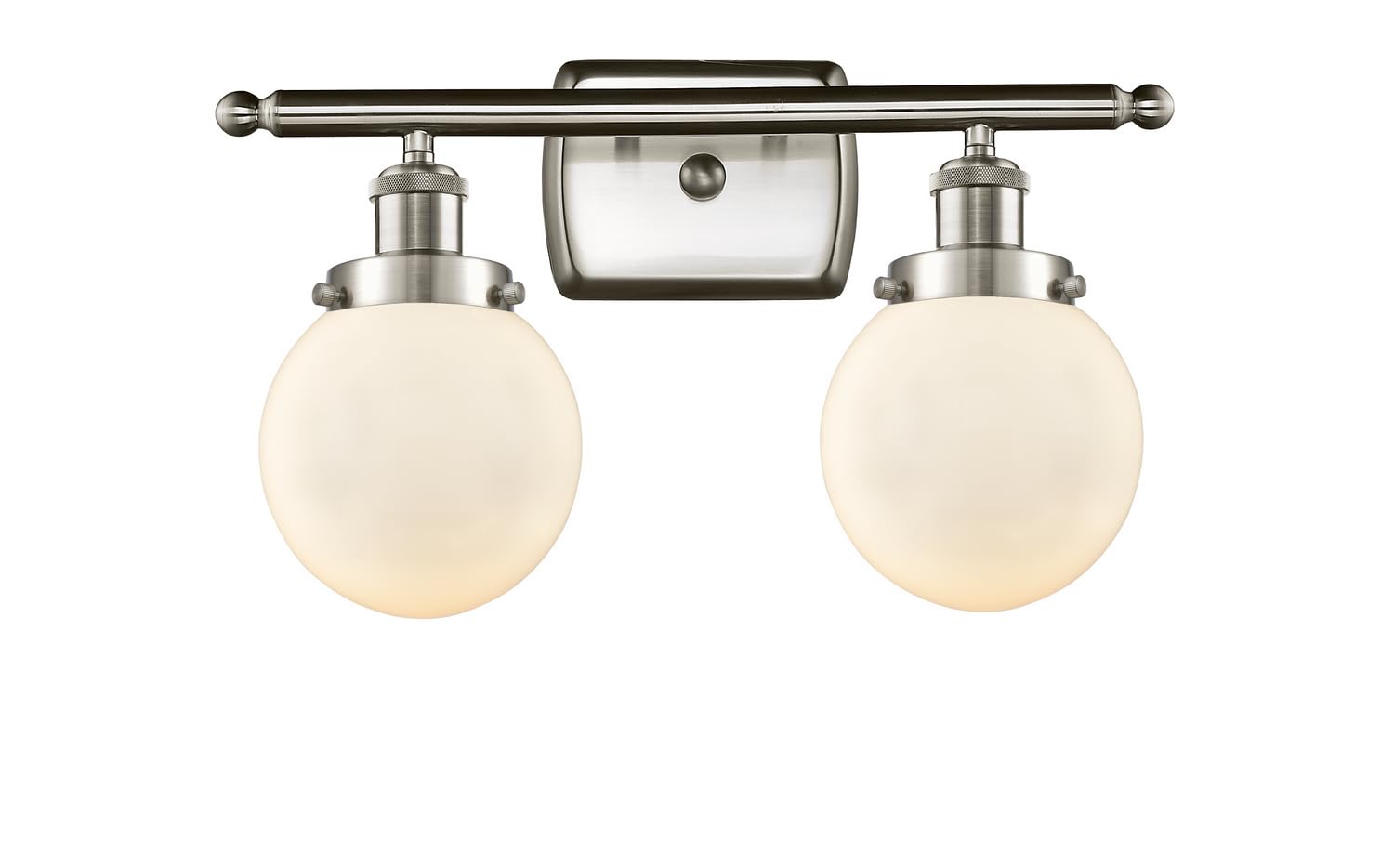 Ballston Collection 6-LED Transitional Bathroom Vanity Light in Pewter, Nickel & Silver Finish - Perfect for Modern & Traditional Bathrooms