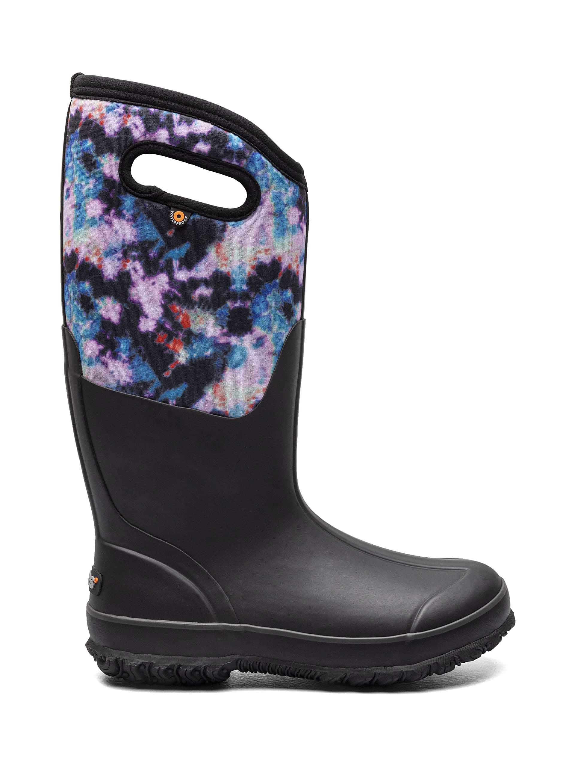 BOGS Women's Classic Tall Waterproof Rain Boots - Warm Insulated Winter Snow Boots for Women, Gardening, Hiking & Outdoor Activities