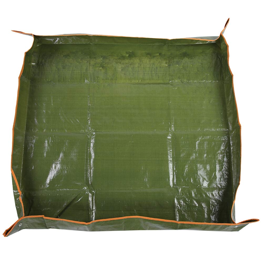 SH-RuiDu 36x36in Waterproof Plant Repotting Mat - Foldable Indoor Gardening Transplanting Tarp for Potting, Seed Starting & Plant Care - Perfect for Home, Balcony & Greenhouse Use