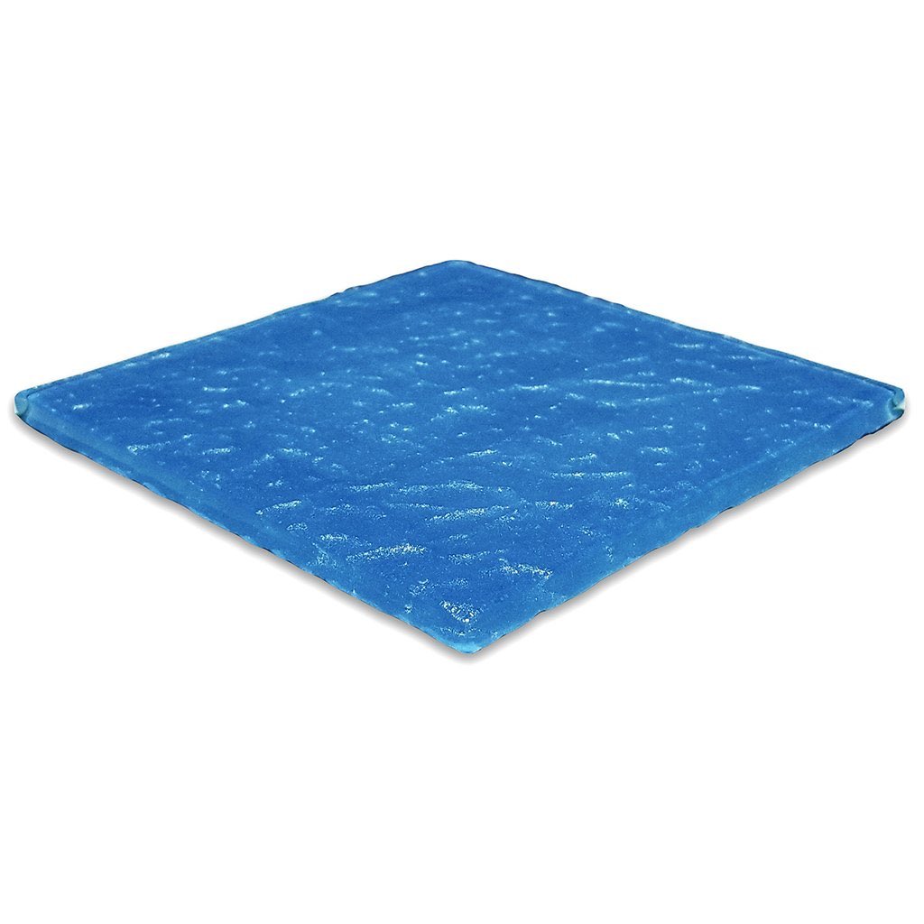 Blue 6x6 Surfaced Glass Tile - Perfect for Kitchen Backsplash, Bathroom Walls & Pool Designs