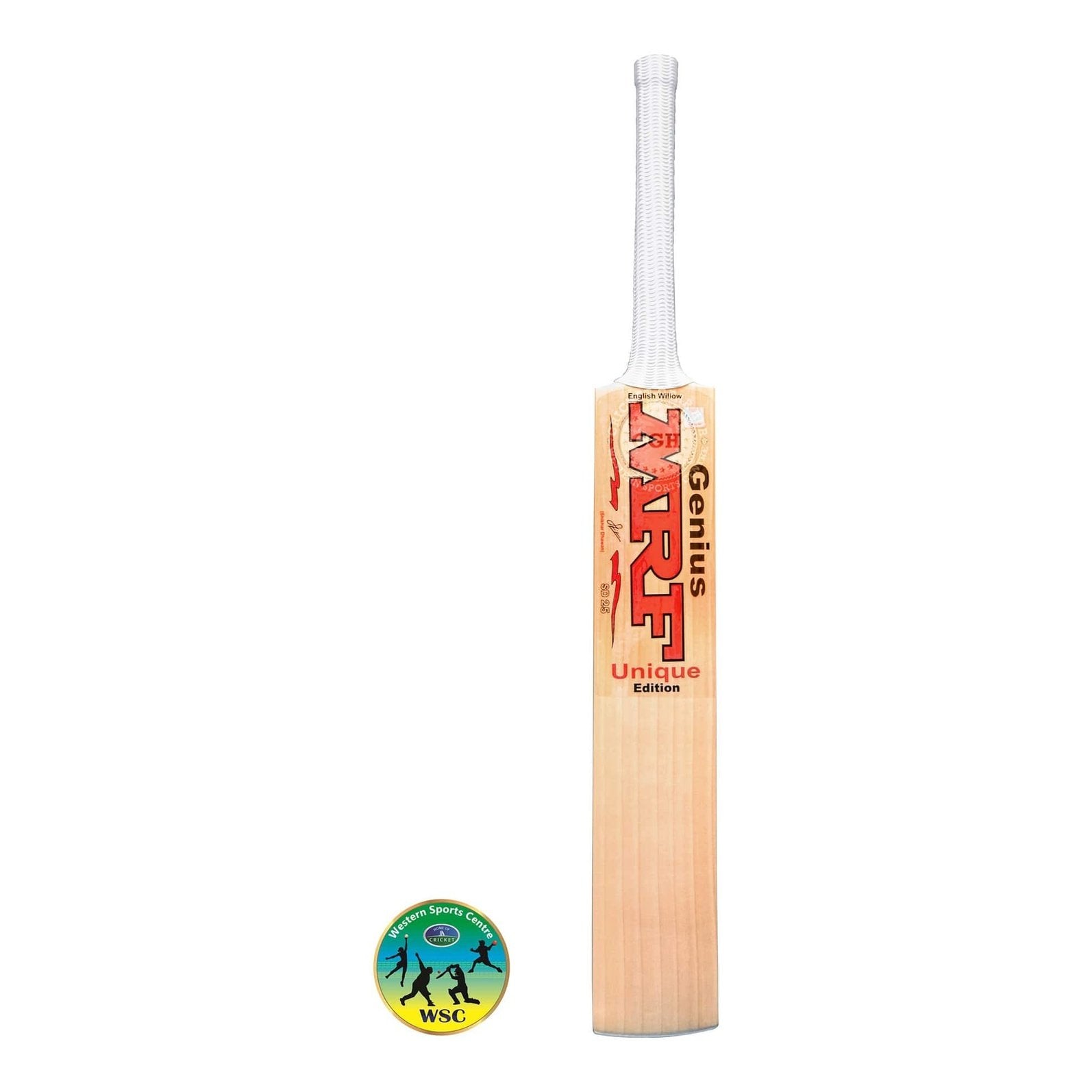 MRF Genius Unique Junior Cricket Bat - Lightweight & Durable for Kids & Youth - Perfect for Practice, Training & Matches