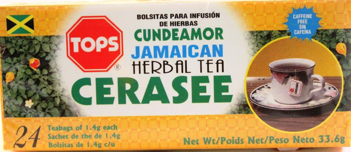 Organic Jamaican Cerasee Herbal Tea - 24 Tea Bags for Detox & Wellness | Supports Digestion & Immune Health | Perfect for Morning Rituals & Relaxation