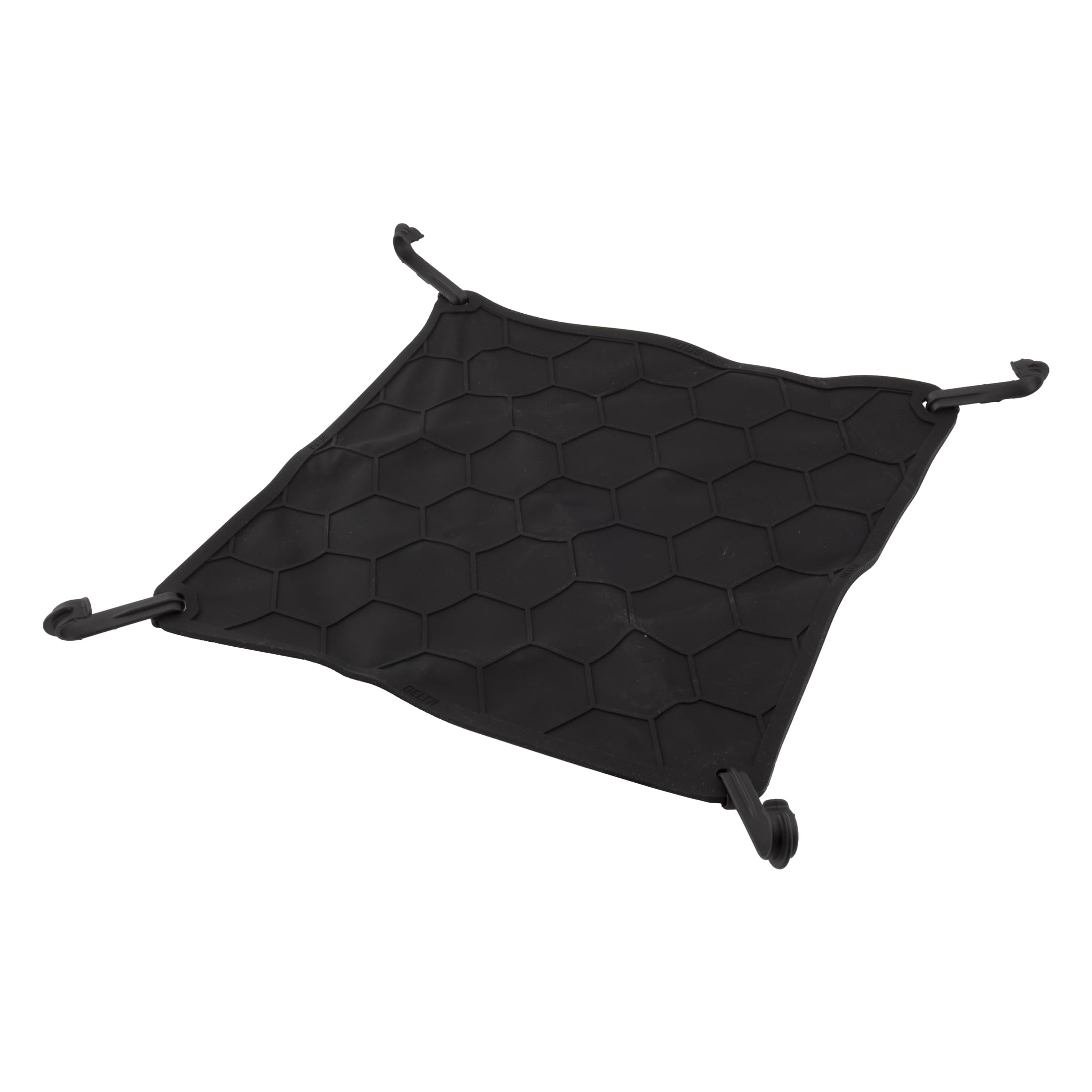 Delta Cycle Expandable Bungee Cargo Net with Hooks - Small Stretching Truck Bed Net for Securing Luggage, Sports Gear & Equipment - Perfect for Pickup Trucks, SUVs and Road Trips