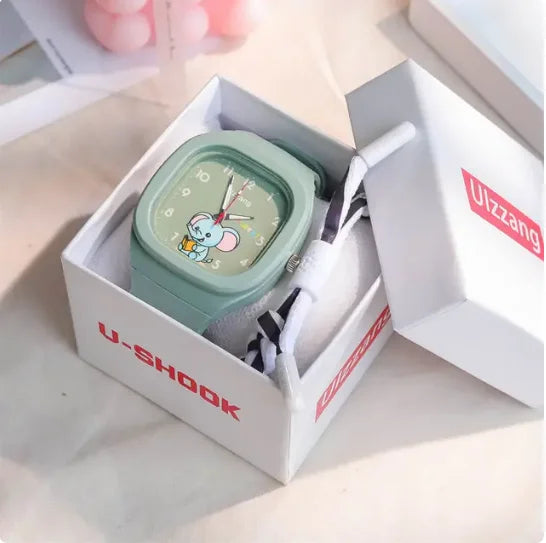 Stylish Elephant Design Wristwatch for Men & Women - Waterproof & Durable - Perfect for Casual, Office & Outdoor Activities
