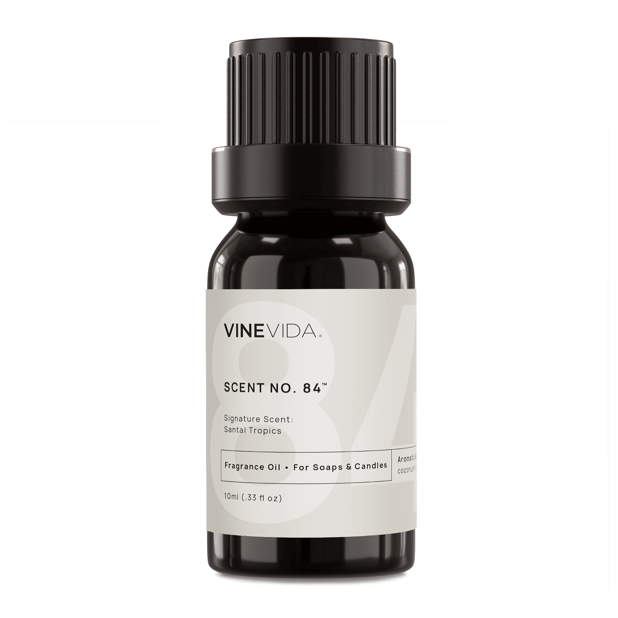 NO. 84 Santal Tropics Fragrance Oil - Premium Scent for Handmade Soaps, Candles & DIY Home Fragrance - Perfect for Aromatherapy, Relaxation & Gift Giving