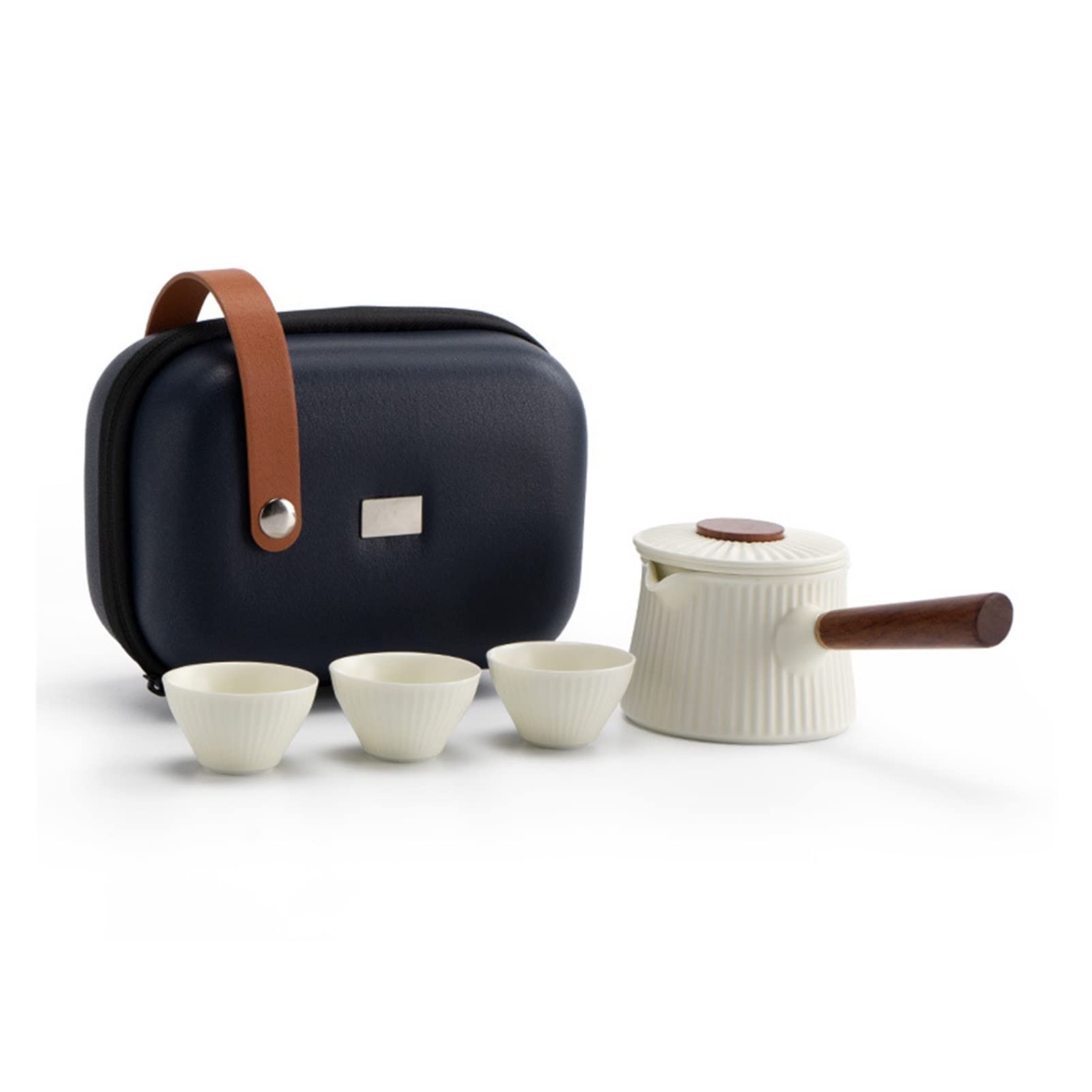 Japanese Style Handmade Ceramic Tea Set with Side Handle & Filter - Portable Kung Fu Teapot for Chinese Tea, Office & Home Use (Color: 01) - Perfect for Tea Ceremonies, Gifts & Daily Brewing
