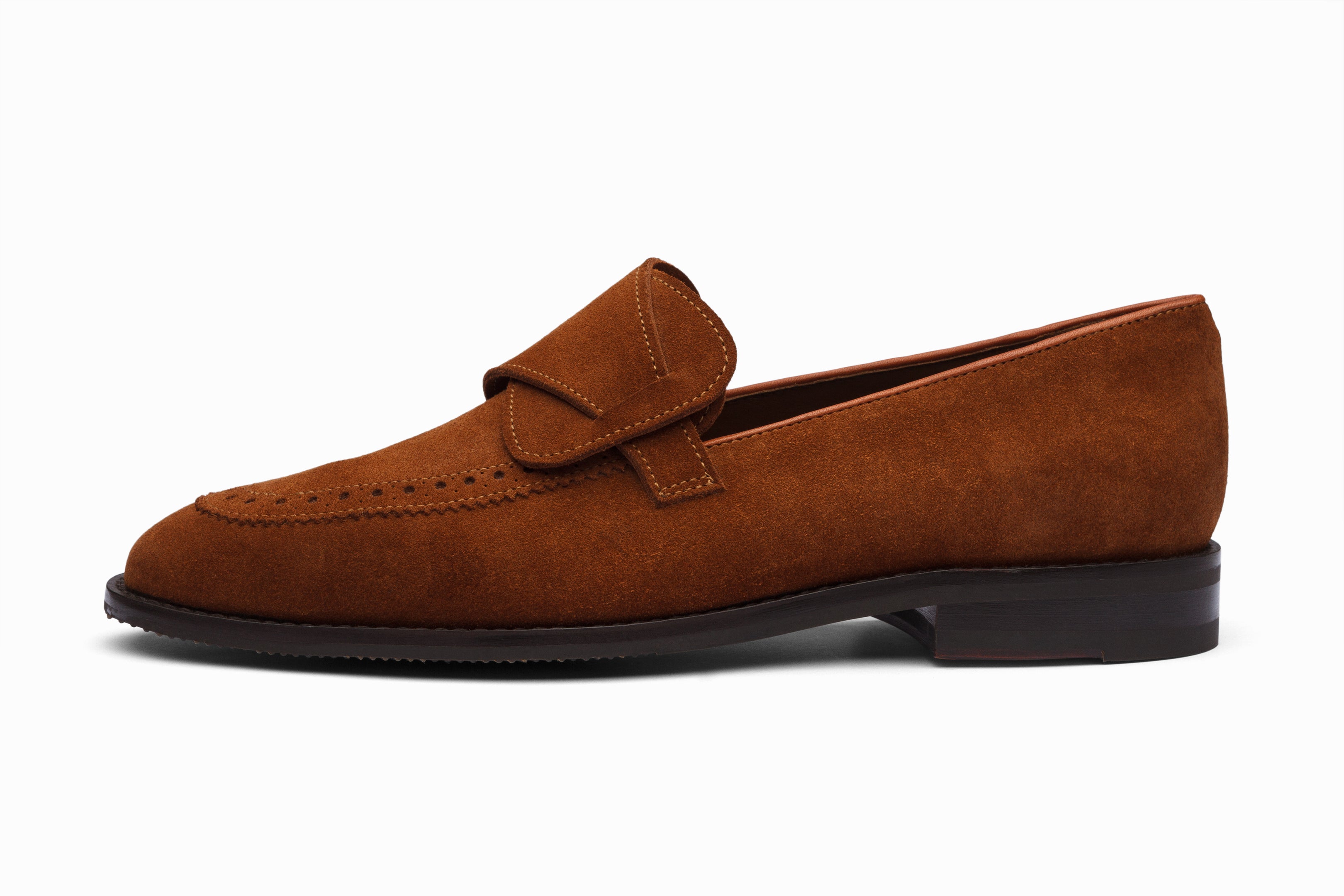 Stylish Brown Suede Butterfly Loafers for Women - Comfortable Slip-On Casual Shoes for Office, Travel & Everyday Wear