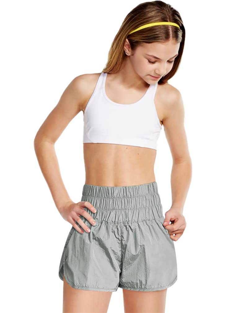 Women's Athletic Shorts - High Waisted Workout Running Shorts for Yoga, Gym & Dance | Breathable Summer Activewear for Fitness & Casual Wear