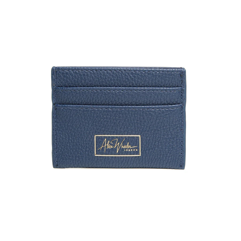 Alice Wheeler Bow Card Holder - Navy Blue Wallet for Women | Perfect for Everyday Use, Travel & Gift Giving