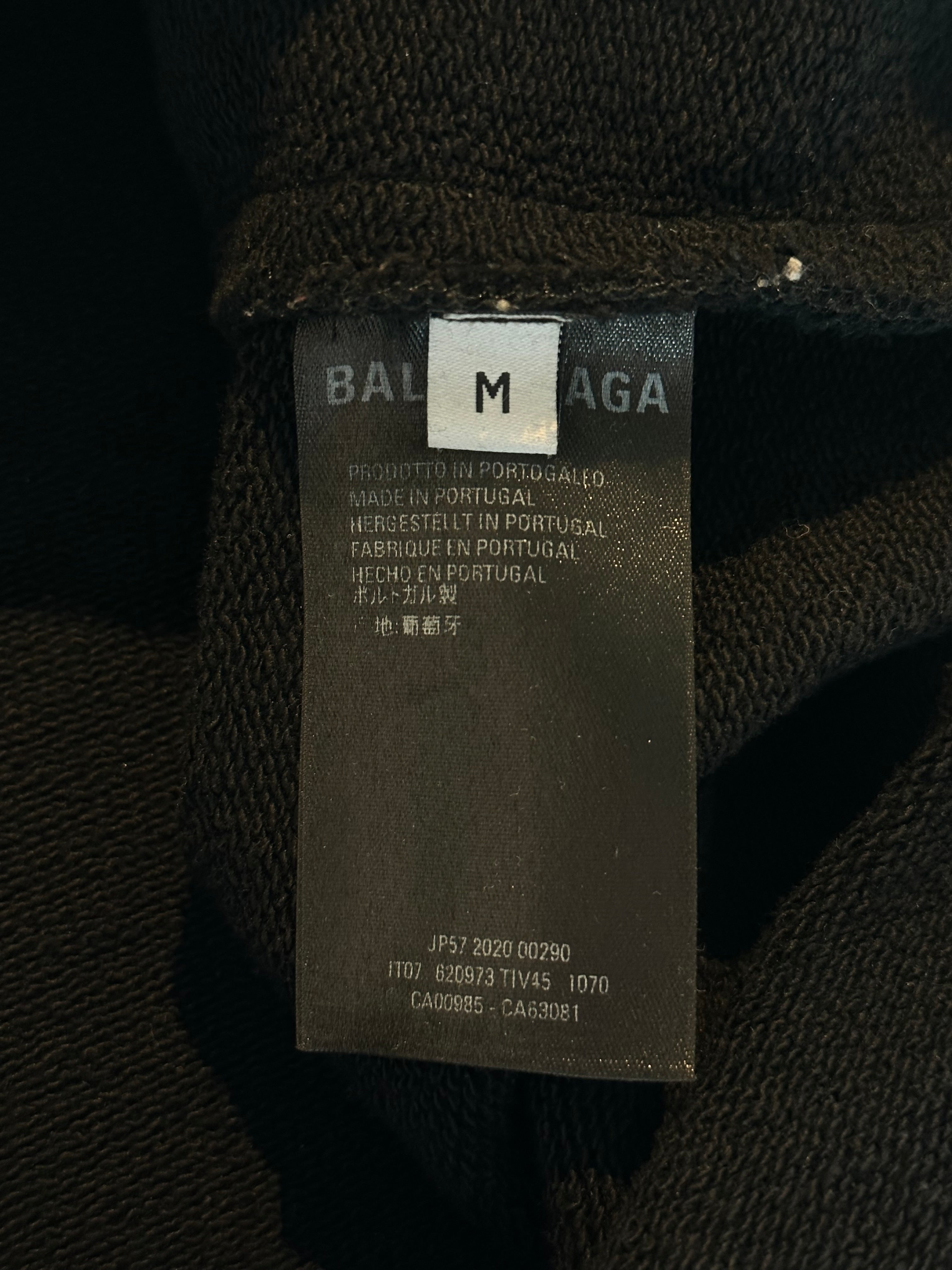 Balenciaga Black Olympic Torch Logo Hoodie - Men's & Women's Pullover Sweatshirt | Streetwear Fashion for Casual Wear & Gym Outfits