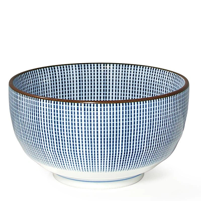 Miya Sendan Tokusa Bowl - Handcrafted Japanese Rice Bowl Set, Perfect for Sushi, Ramen & Asian Cuisine | Eco-Friendly & Durable for Everyday Use