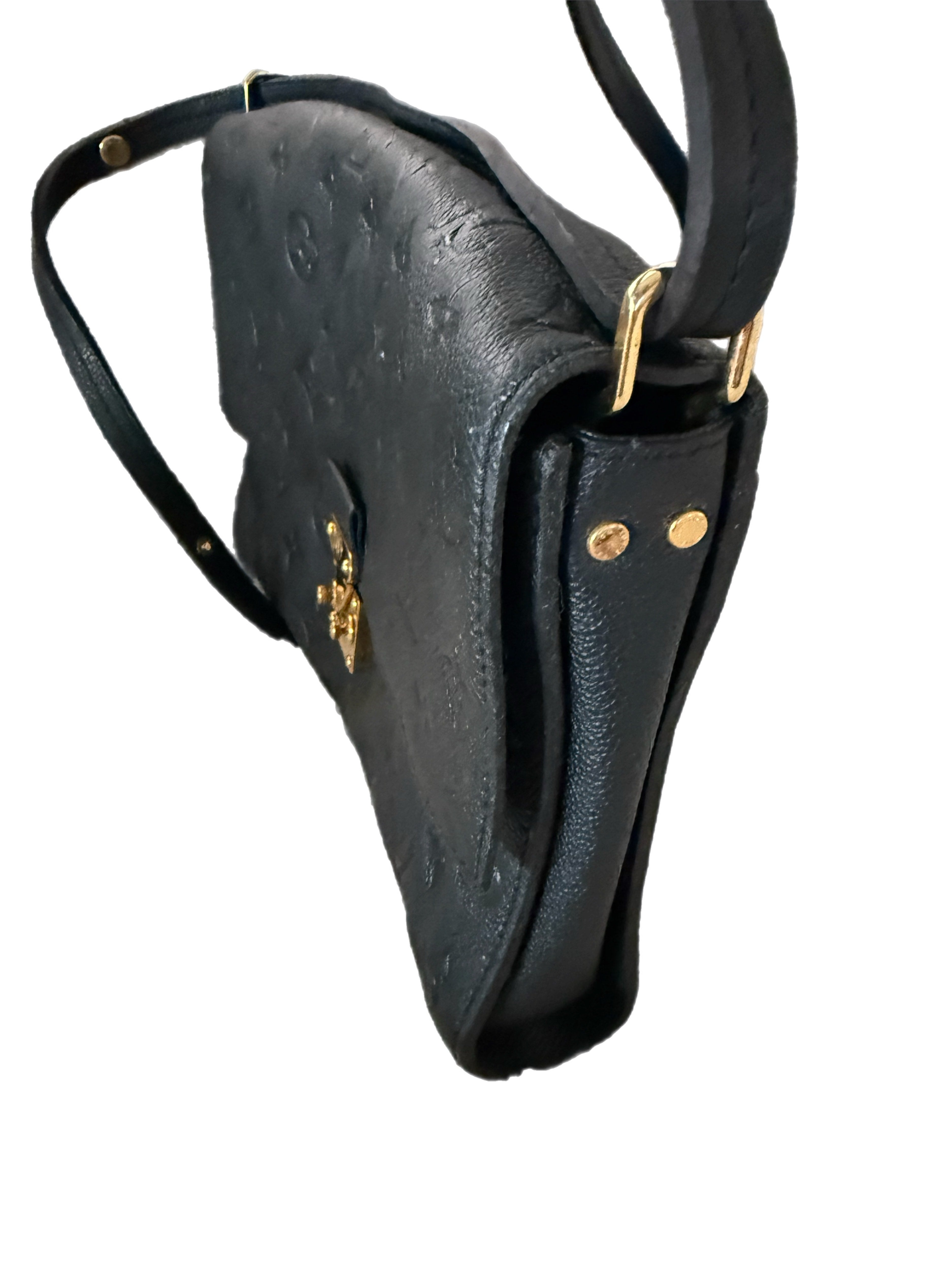Louis Vuitton Empreinte Fascinante Leather Shoulder Bag - Black Luxury Handbag for Women | Perfect for Work, Travel & Evening Events
