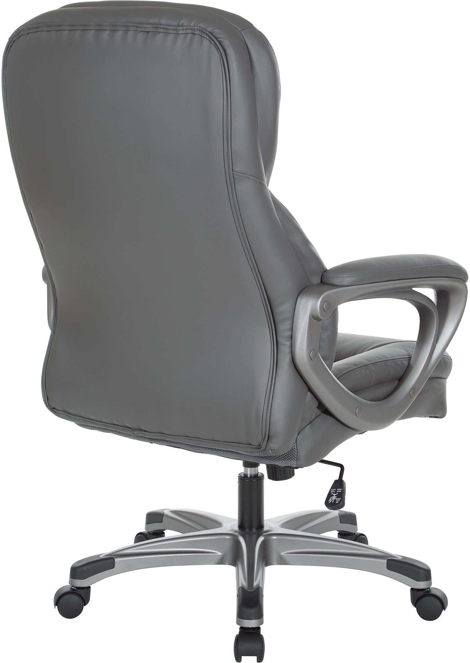 Office Star Executive Bonded Leather Office Chair [ECH6770] - Ergonomic Desk Chair for Home & Office, Adjustable Height & Swivel, Comfortable Work Chair for Long Hours