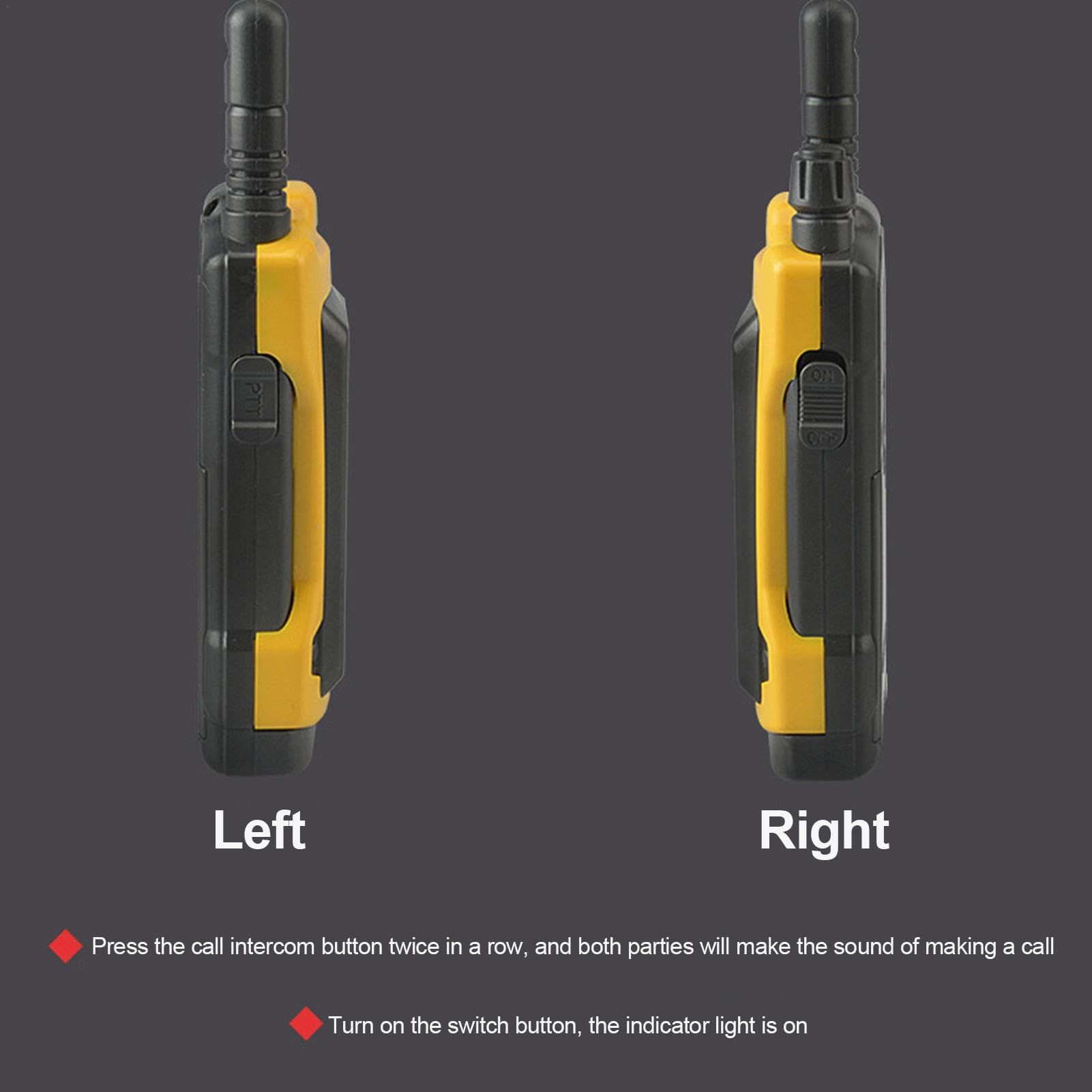 2-Pack Long Range Walkie Talkies for Kids - 200M Portable Radios for Outdoor Adventures, Camping & Hiking - Perfect for Backyard Play, Family Trips and Emergency Communication