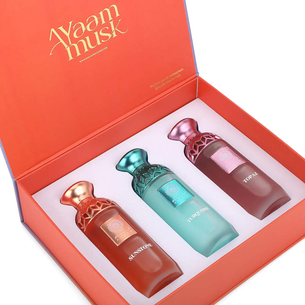 Mini Musk Collection 2024 - Trendy Women's Perfume Gift Set for Valentine's Day, Date Night & Special Occasions