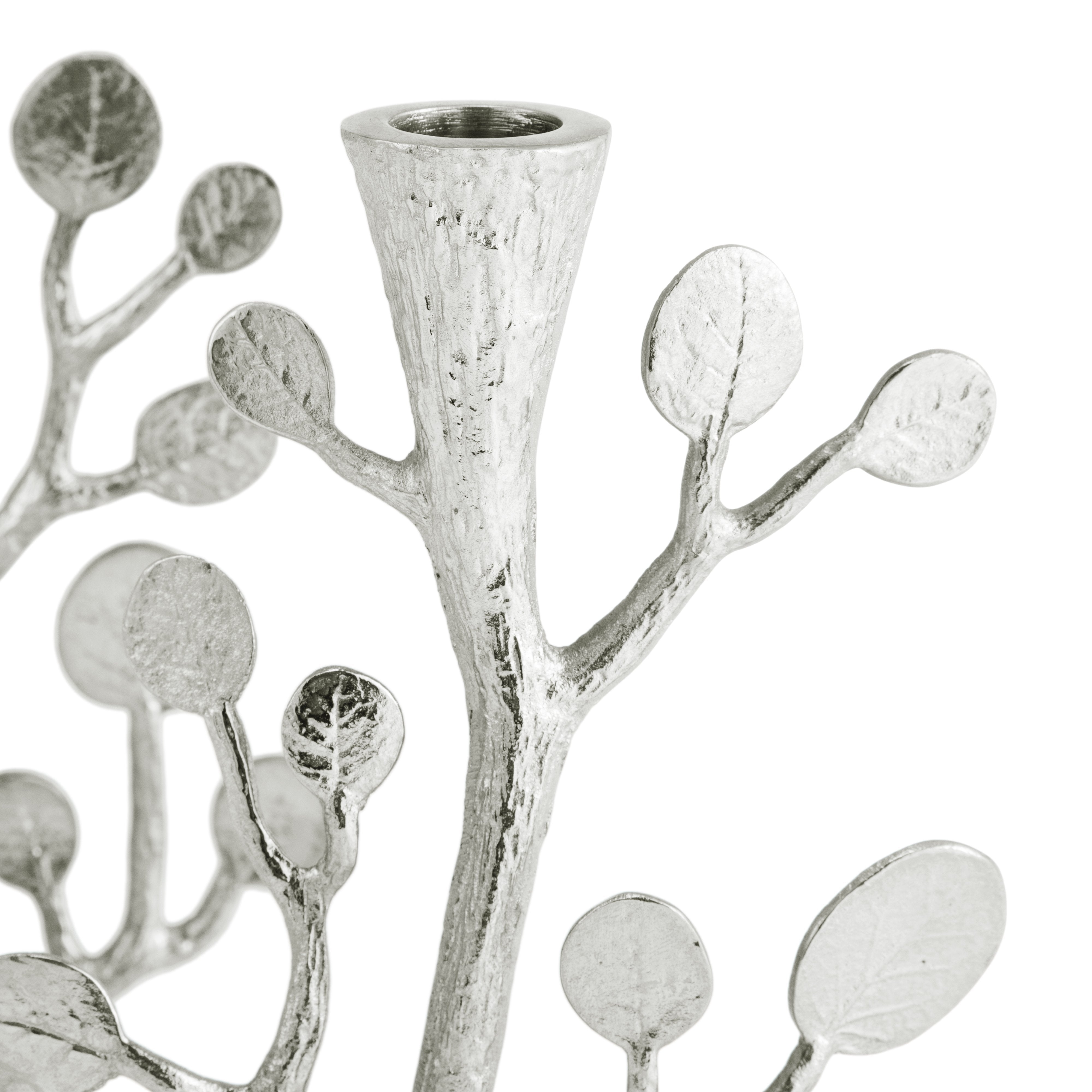 Elegant Botanical Leaf Candle Holders - Natural Home Decor for Wedding Centerpieces & Romantic Dinner Ambiance
