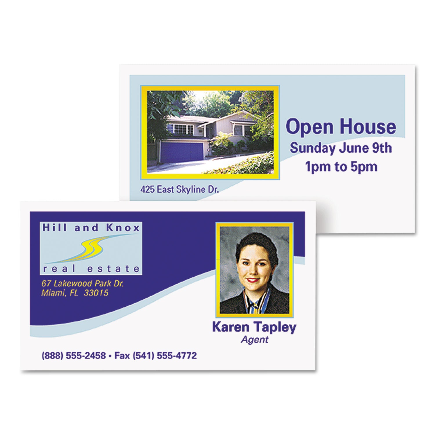 Avery® Clean Edge Business Cards - Premium White 2 x 3.5 Inch Laser Printing Cards - 200 Cards (10 Per Sheet, 20 Sheets) - Perfect for Professional Networking & Corporate Branding